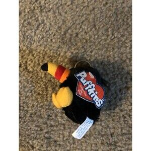 Swibco PUFFKINS plush TIKI Toucan bird beanbag keyring key chain keychain